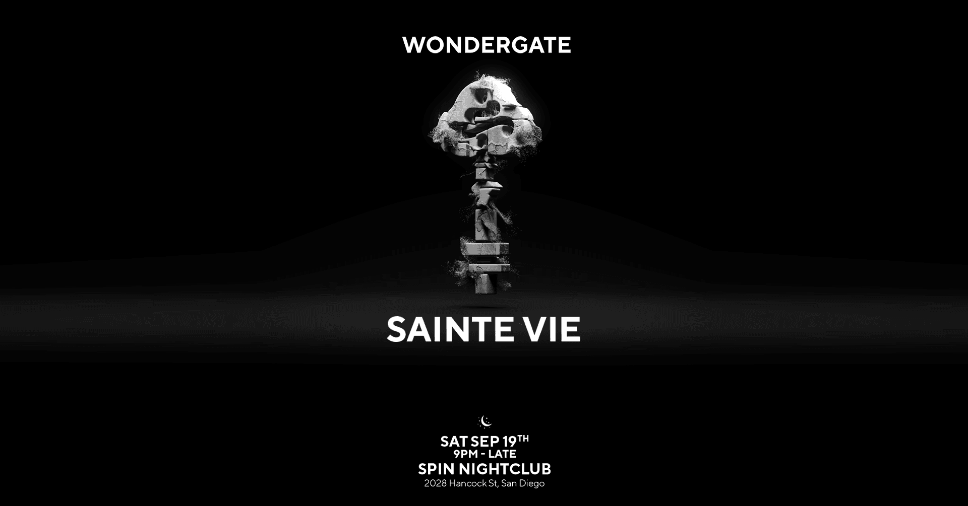 WONDERGATE presents: Sainte Vie