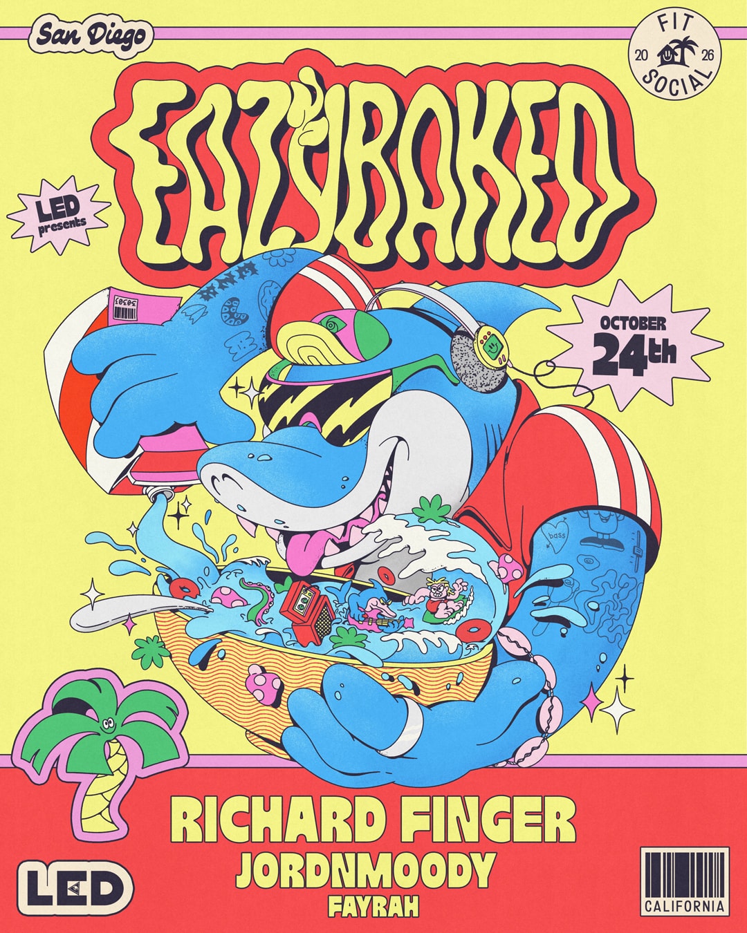 LED presents Eazybaked with Richard Finger