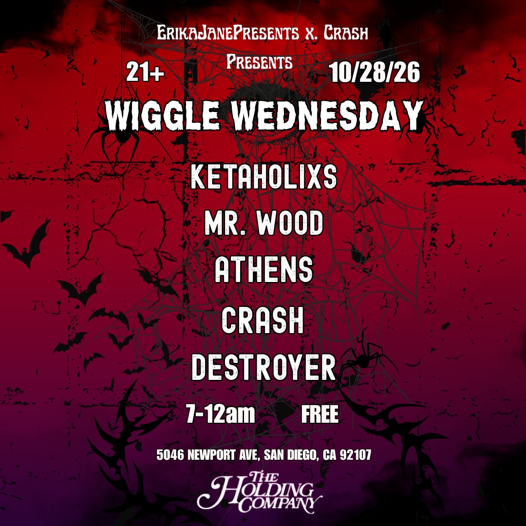 Erika Jane x Crash Presents: Wiggle Wednesday