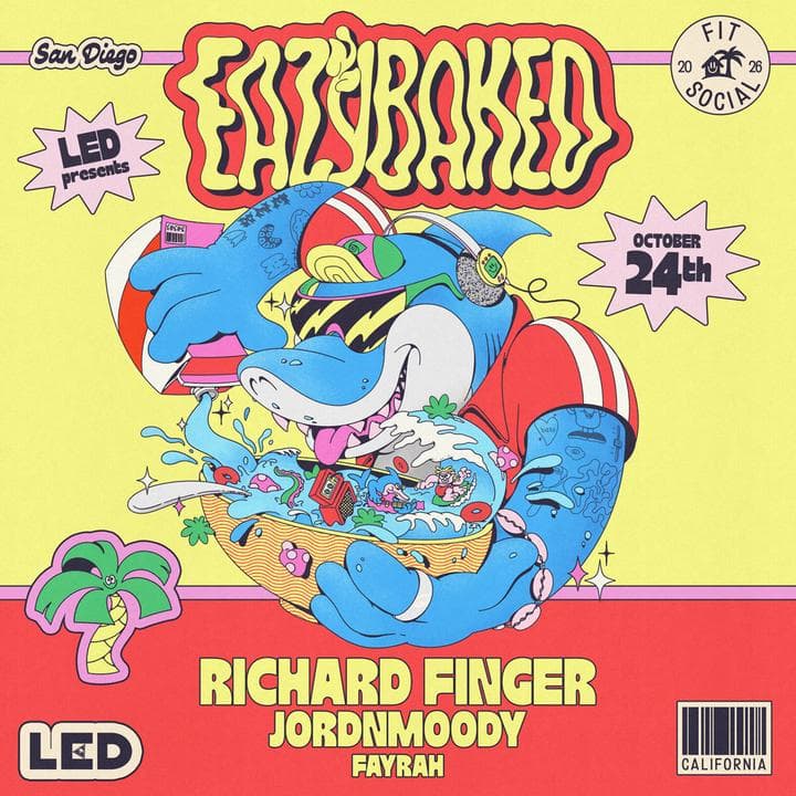 Eazybaked + Richard Finger + More at Fit Social
